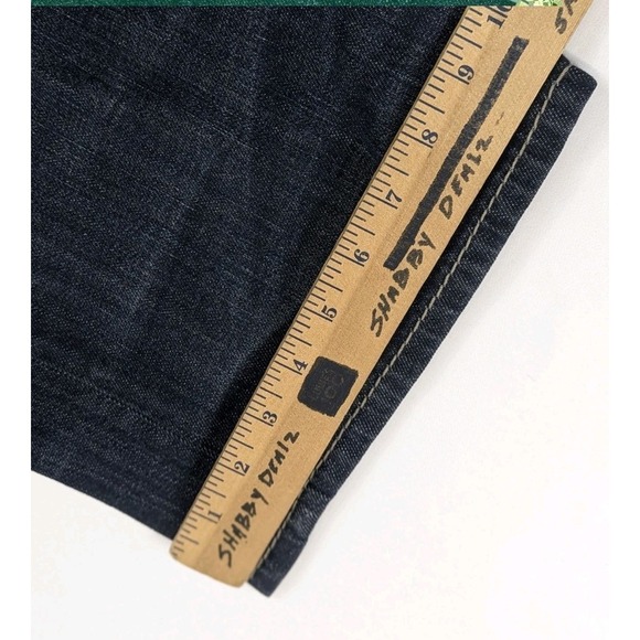 Silver Jeans Mens Zac 38x34 Straight Dark Wash Embroidery - Picture 11 of 11